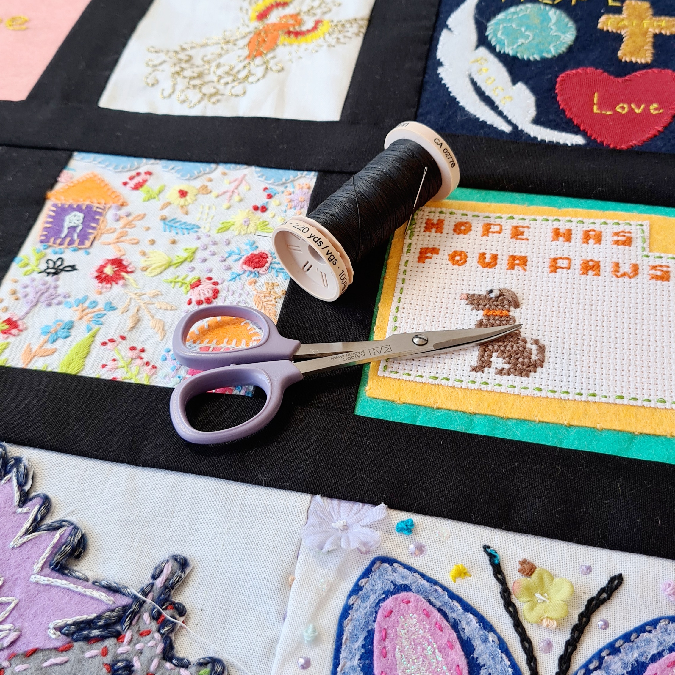 Hope Quilt close up